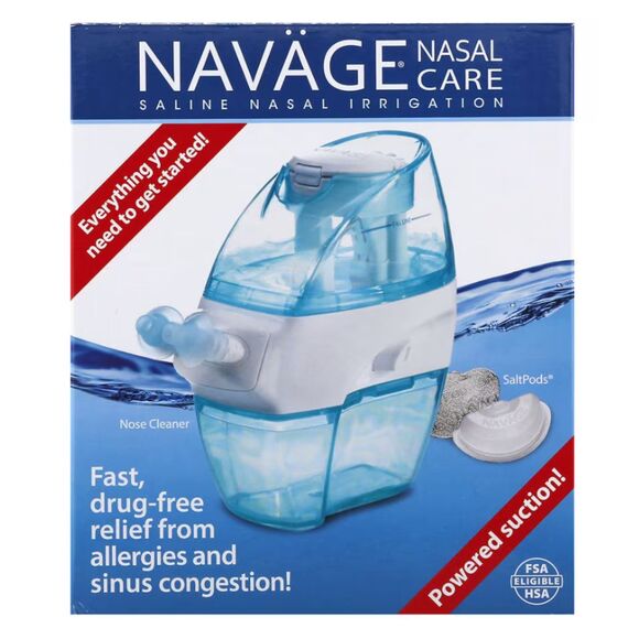 Navage Navage Saline Nasal Irrigation Starter Kit Set, factory refurbished - Picture 1 of 4